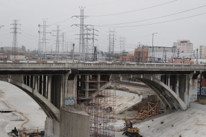 North Spring Street Bridge (1928), and the very apocalyptic landscape of the LA River